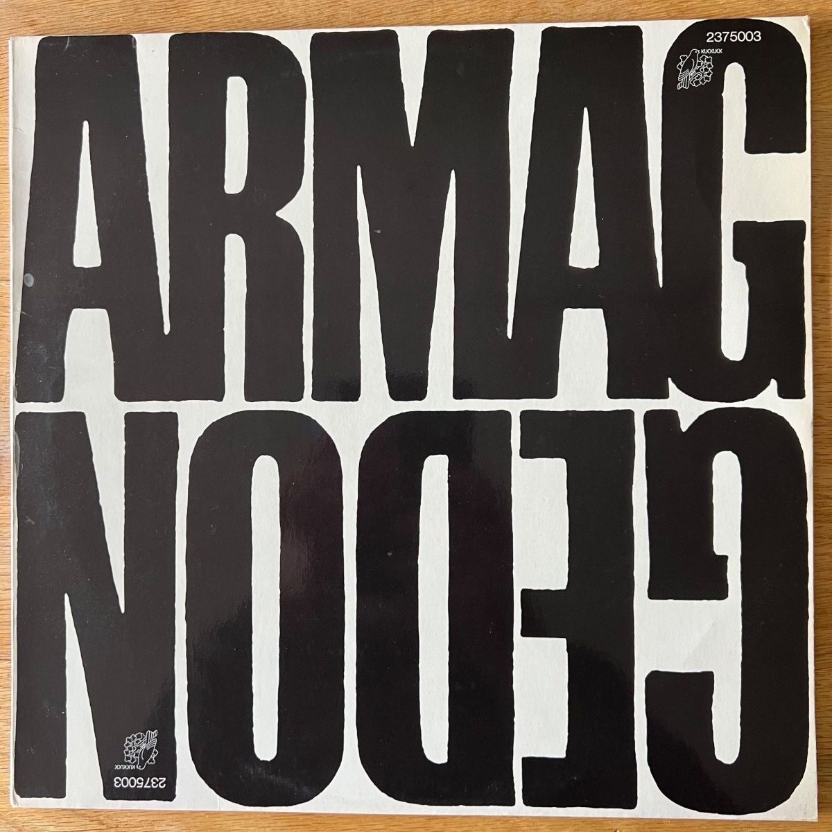 Vinyles: Armaggedon - Same / 1. D-Press. 1970 - TOP – D'occasion à Gais par soundcave57