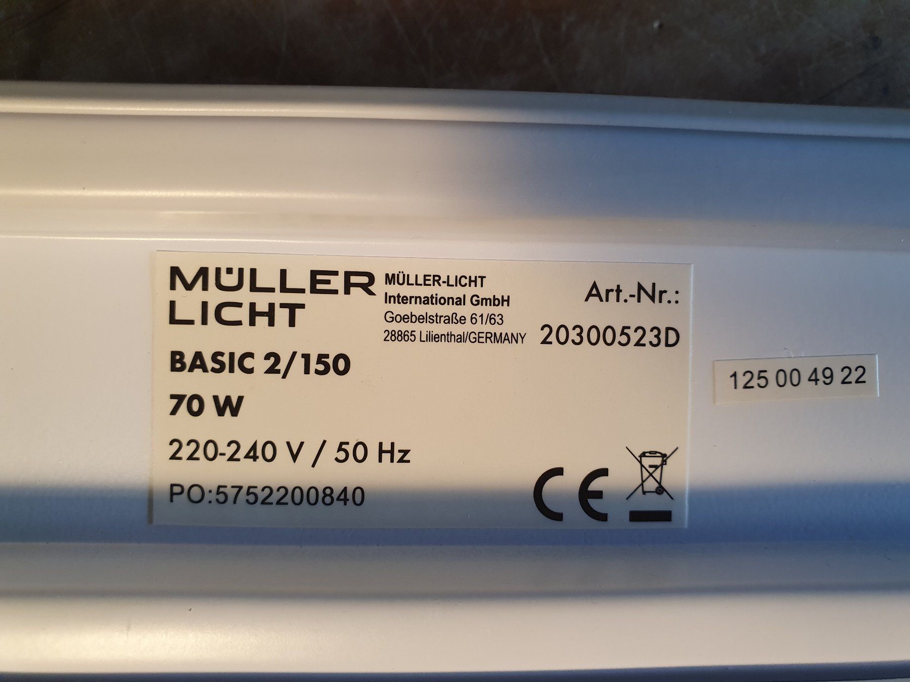 Lampade: Doppelneonlampe Basic 2/150 70 W – Usato da Zürich venduto da loosebone 3