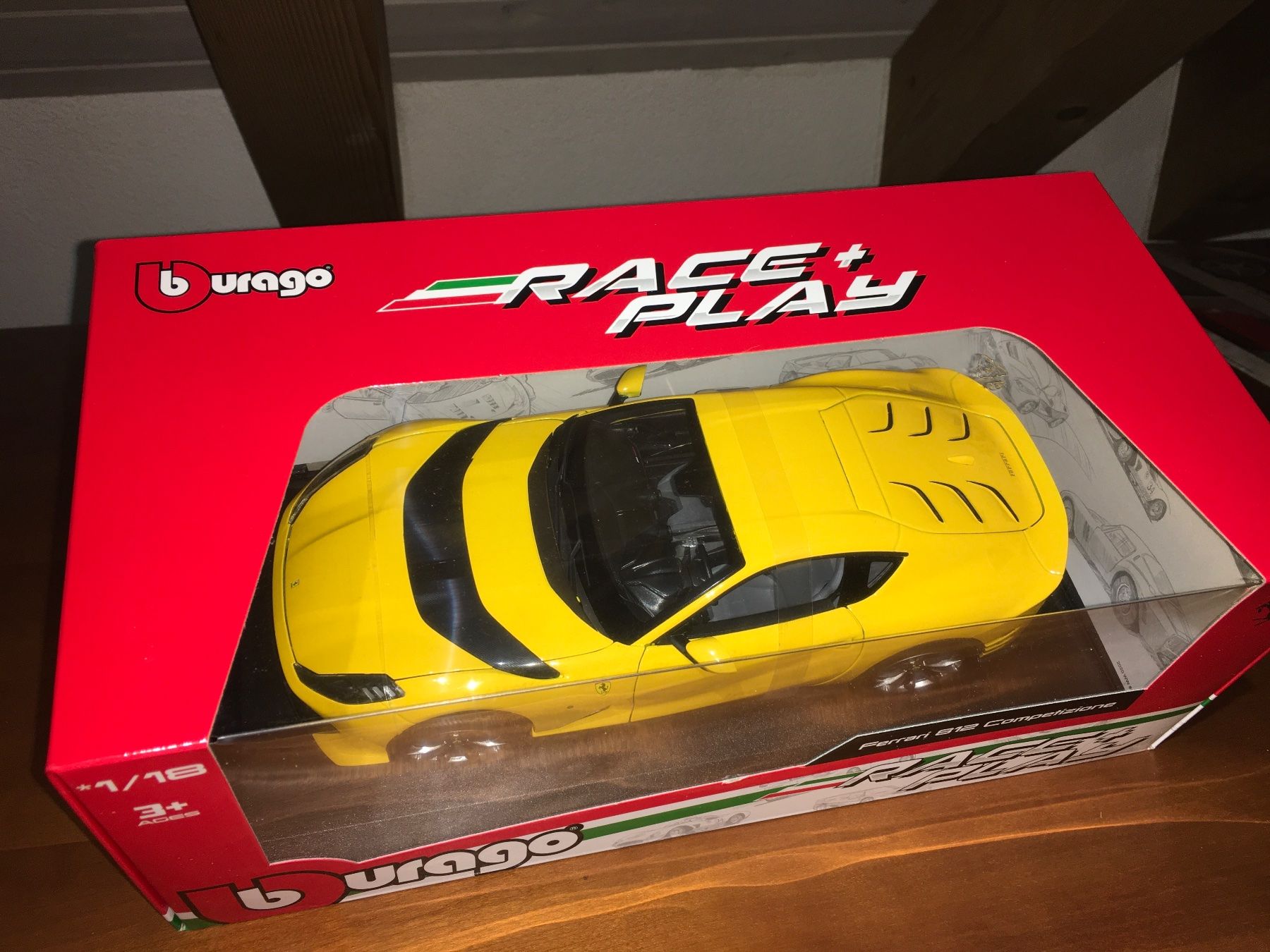Ferrari Modellini d'auto: Ferrari 812 Competizione 1/18 – Nuovo e nell'imballaggio originale da Wohlen AG venduto da PrivatSammlung 3