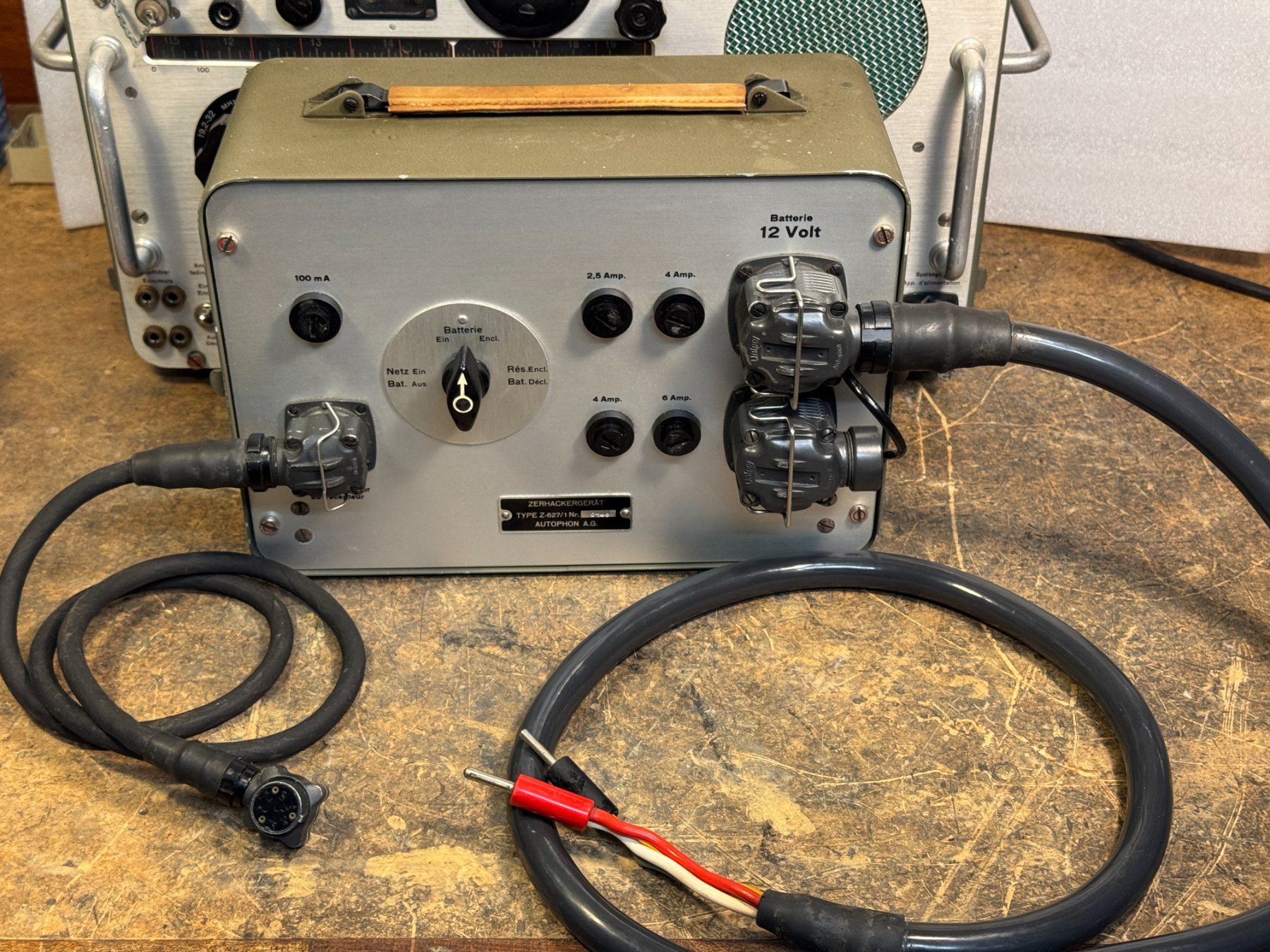 Funktechnik: Empfangsanlage E-627 Autophon – Gebraucht aus Ins von funkflieger 2