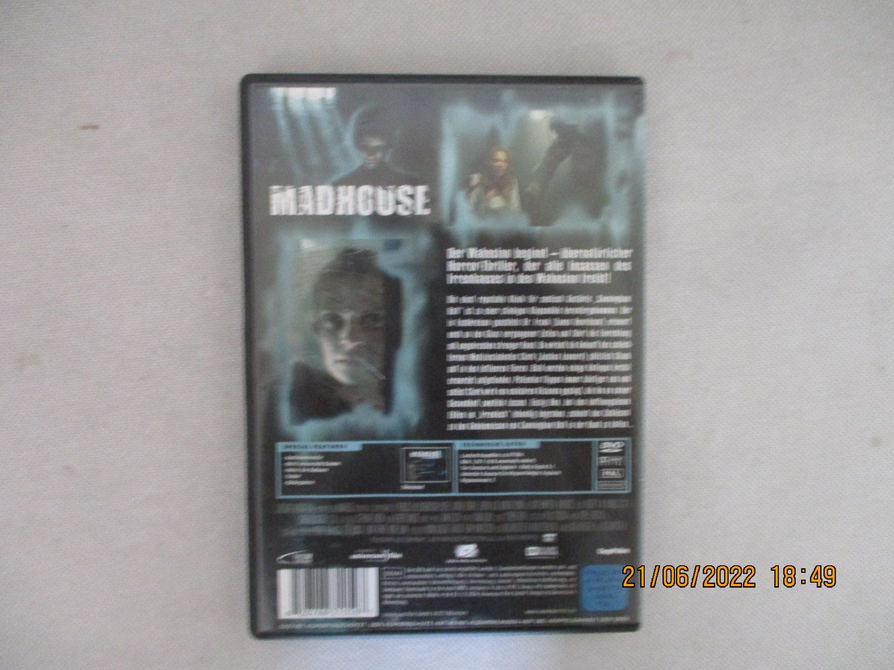Tutti i DVDs: Madhouse – Usato da Liestal venduto da Disc-Point 1