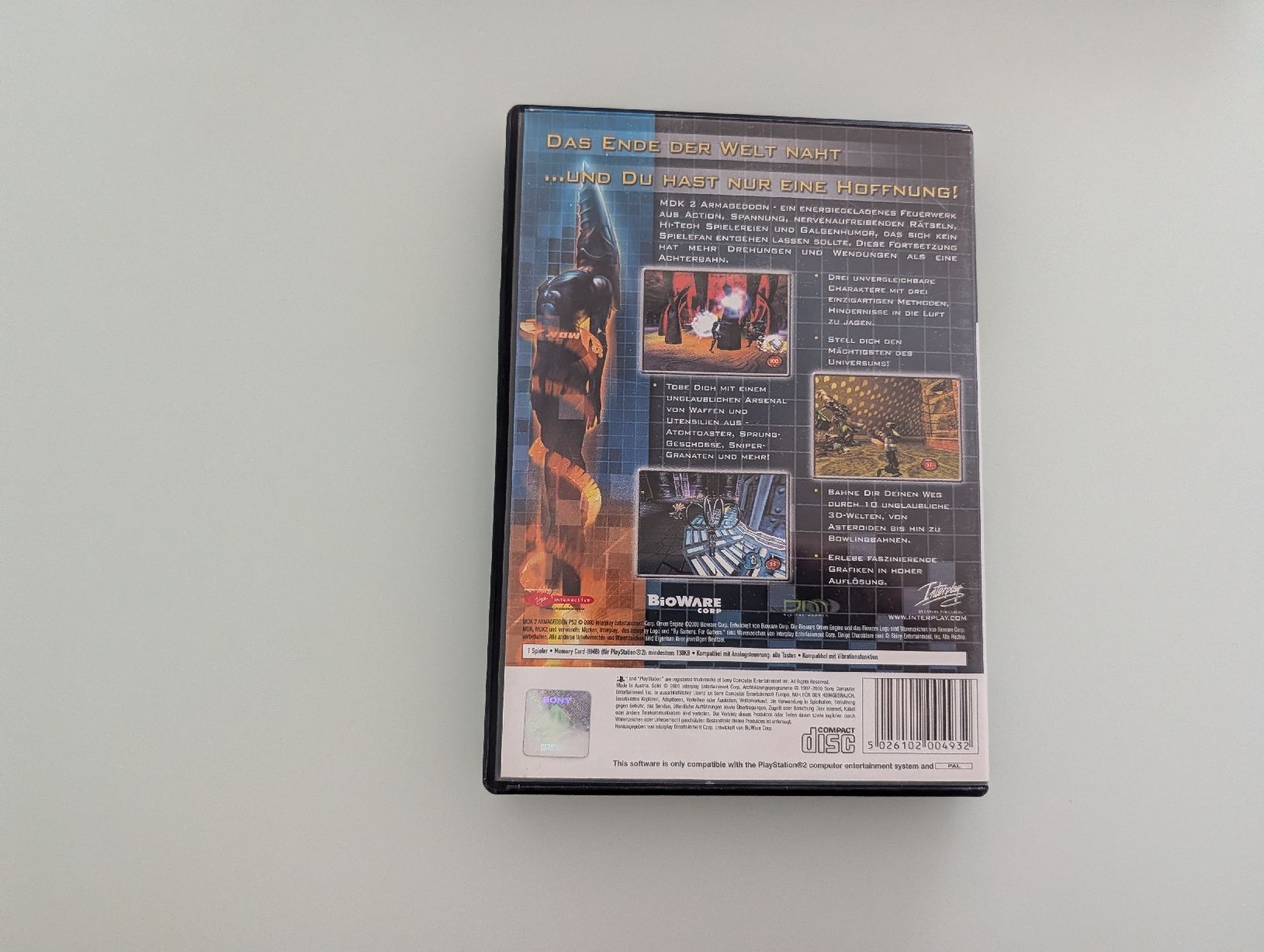 Sony Giochi: MDK 2 Armageddon PS2 – Usato da Winterthur venduto da sax8400 2