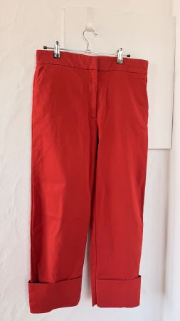 COS Hose in elegantem Braunrot - Gr. 36