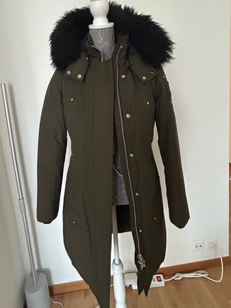 New Moose Knuckles Damen Winter Jacke Khaki M NP.1580
