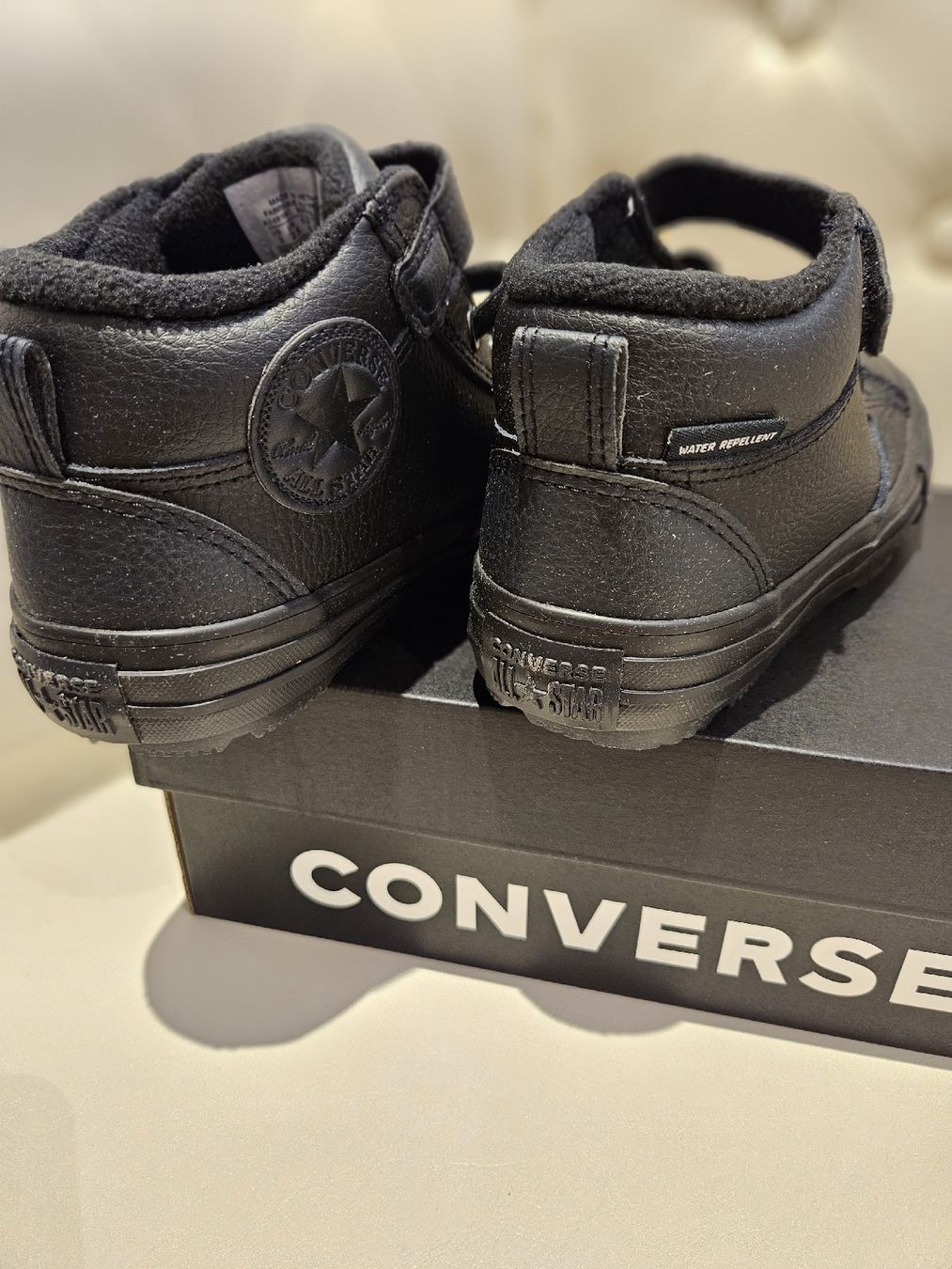 Converse Scarpe per ragazzi: Kinder Converse All Star, Gr. 35, Schwarz, Neuwertig – Nuovo (secondo la descrizione) da Matzingen venduto da seme_products 3