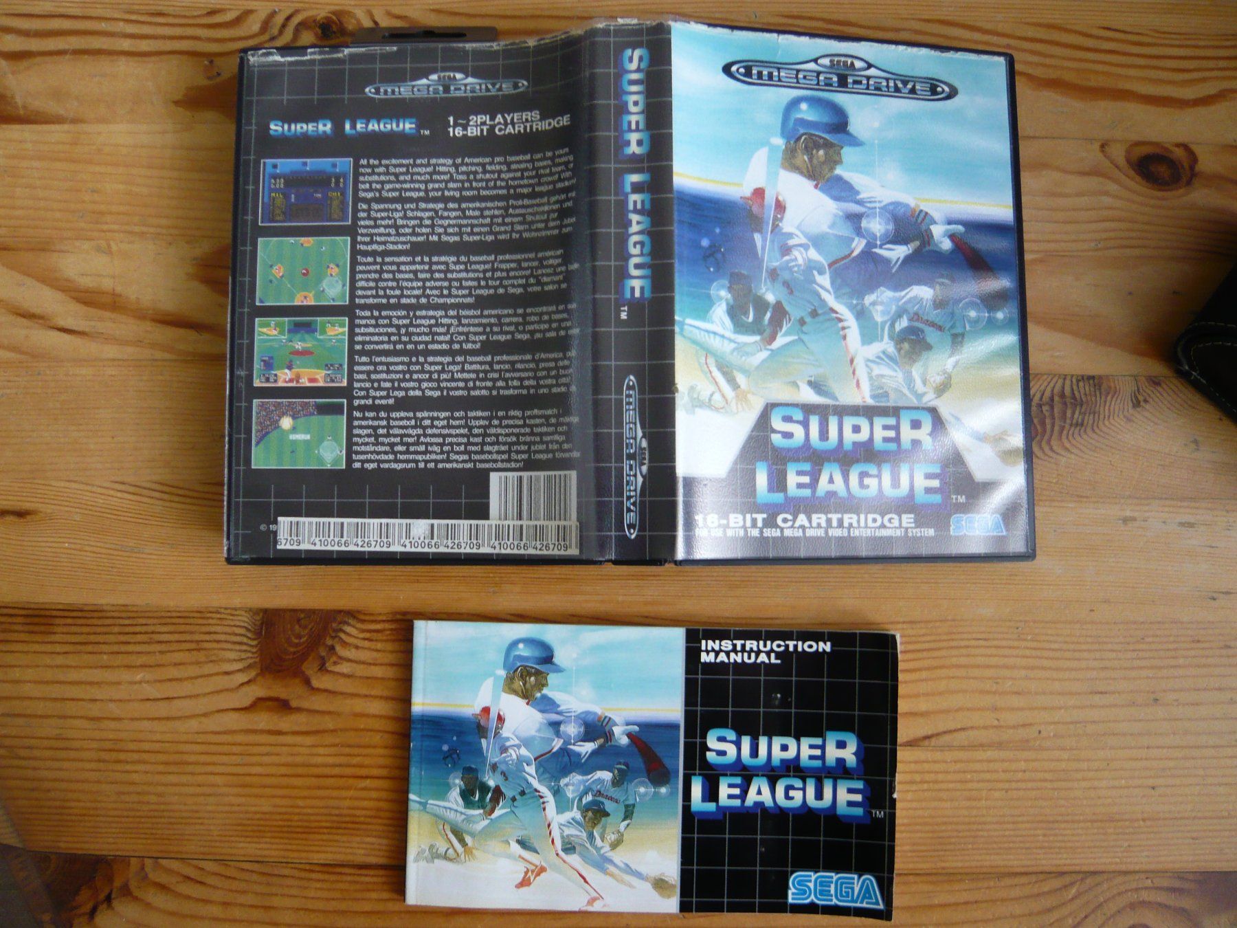 Sega Giochi: Mega Drive : Super League – Usato da Onex venduto da Jaguar1986 1