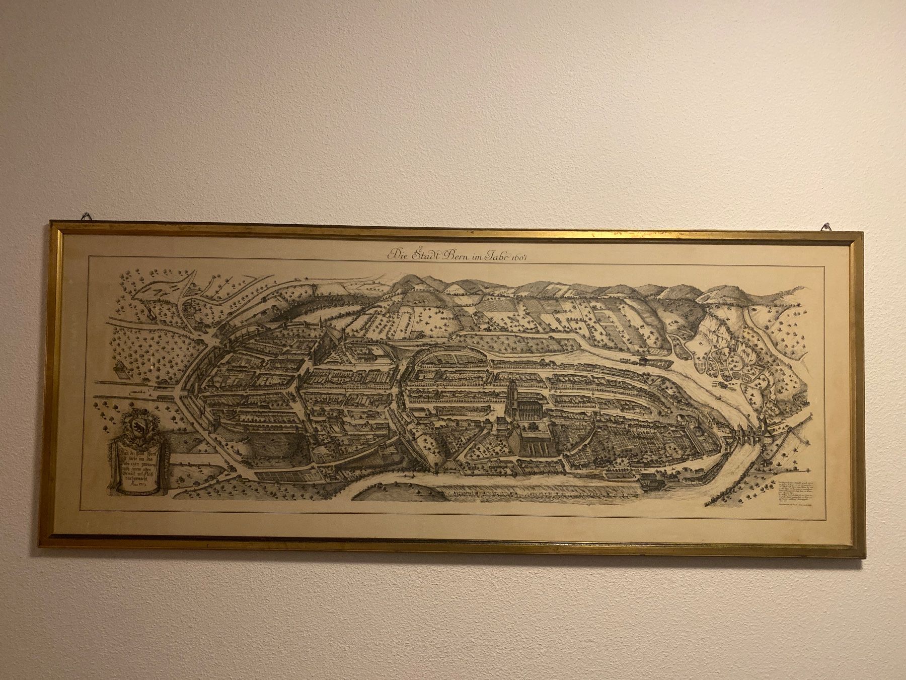 Incisioni: Tableau de La ville de Berne Aerni-Teuch – Nuovo (secondo la descrizione) da Vevey venduto da sasa2008