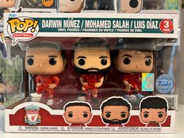 Funko POP Football Darwin Núñez / Mohamed Salah / Luis Díaz