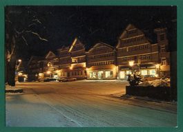 Urnäsch - Dorfplatz in Winternacht
