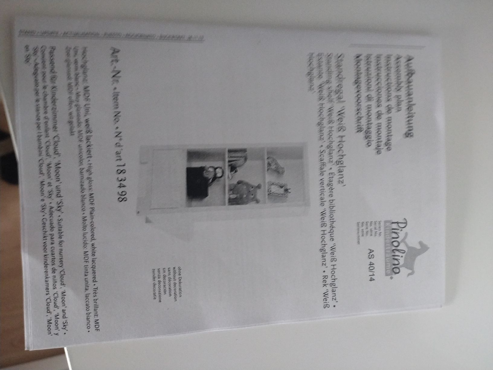 Scaffali: 2 Standregal Pinolino Neu – Nuovo (secondo la descrizione) da Scherz venduto da texmanu 3