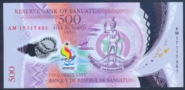 Vanuatu 500 Vatu 2017 UNC, Commemorative Pacific Games