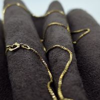 Exquisite Halskette in 750 Gelbgold