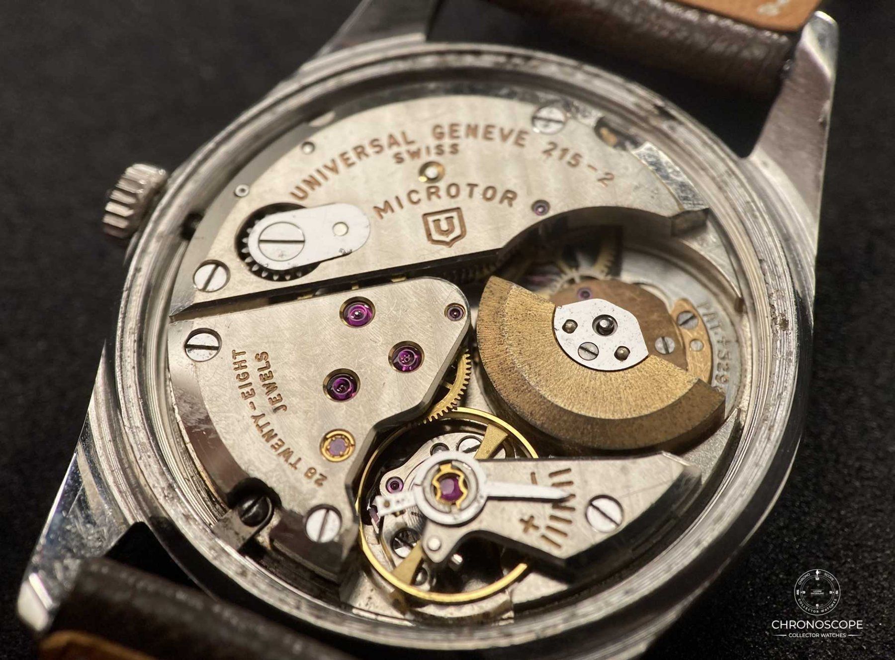 Universal Genève Montres: Universal Genève Polerouter Reference 204610/7 – D'occasion à Luzern par ChronoScope6004 5