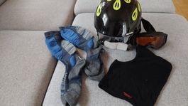 Skihelm Set