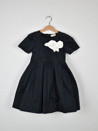 Monnalisa Cocktailkleid Gr.116, schwarz