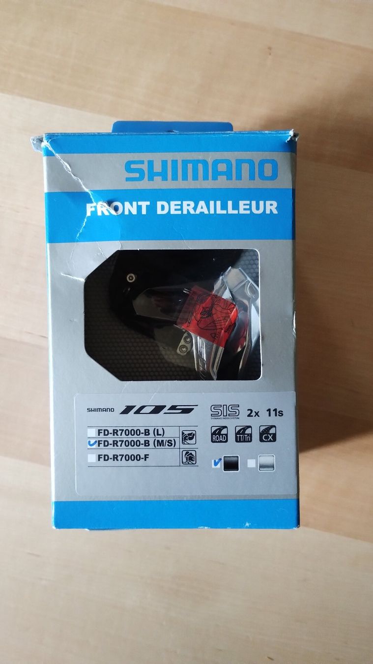 Shimano Pezzi di ricambio: Derailleur avant 105 – Nuovo e nell'imballaggio originale da Vaulion venduto da JohannTel