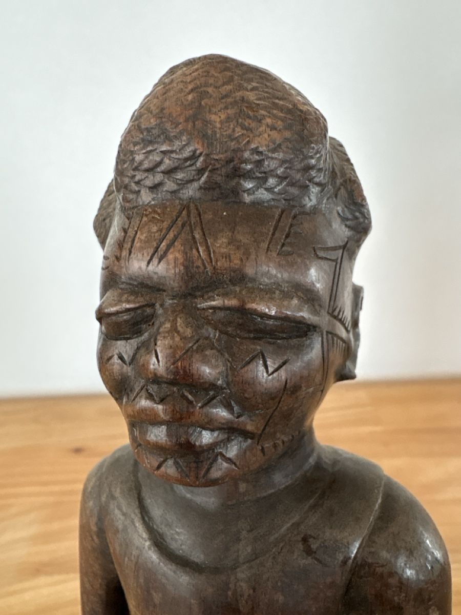 Figuren: Holz Figur afrikanisch / aus Afrika – Gebraucht aus Rümlang von BoutiqueMonique16 4