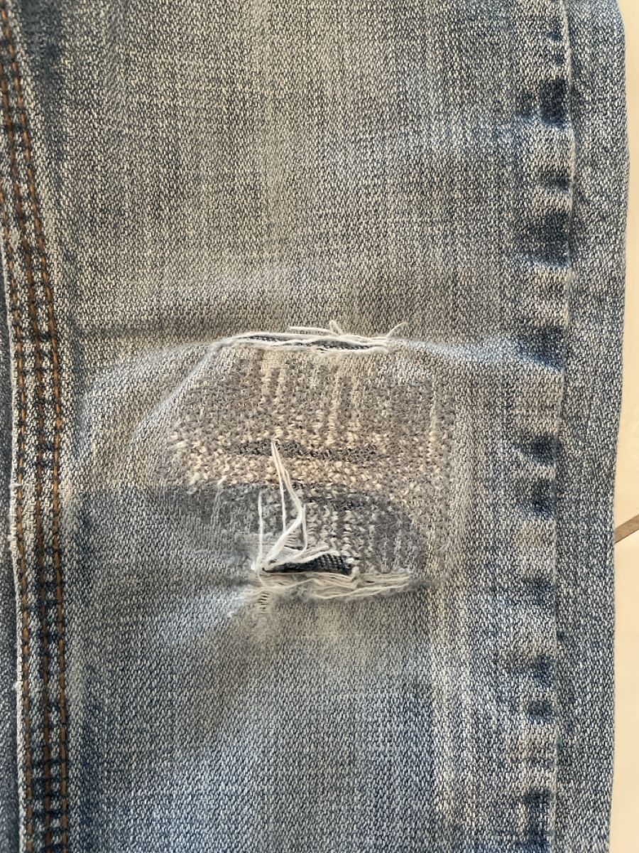 Pantaloni: Jeans Hosen mit Schranz Gr 104 – Usato da Kriens venduto da boramisch 1