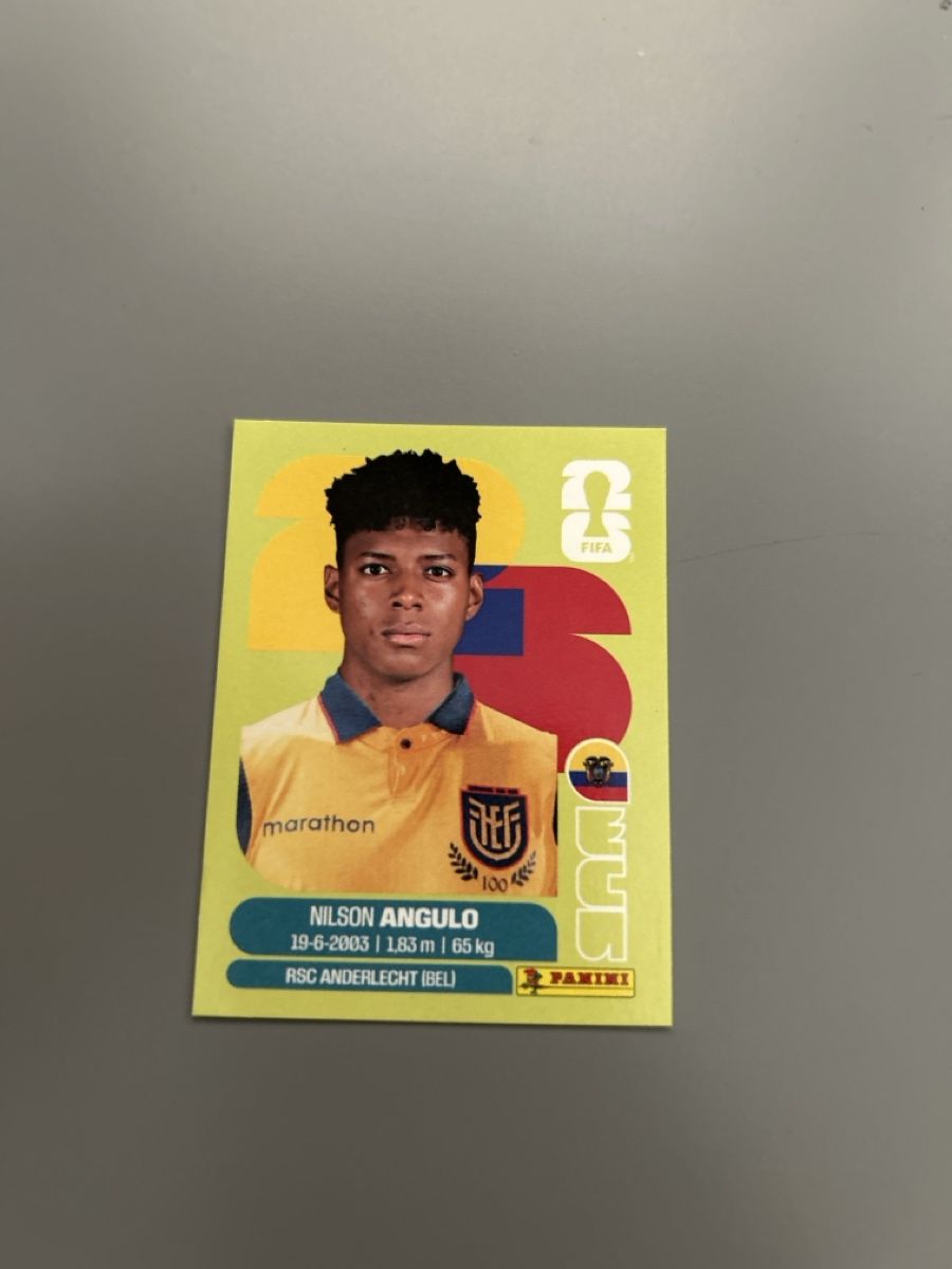 Panini Sammelbilder & Trading cards: FIFA WM 2026 Nilson Angulo ECU 17 – Neu (gemäss Beschreibung) aus Boniswil von sim_7zhp