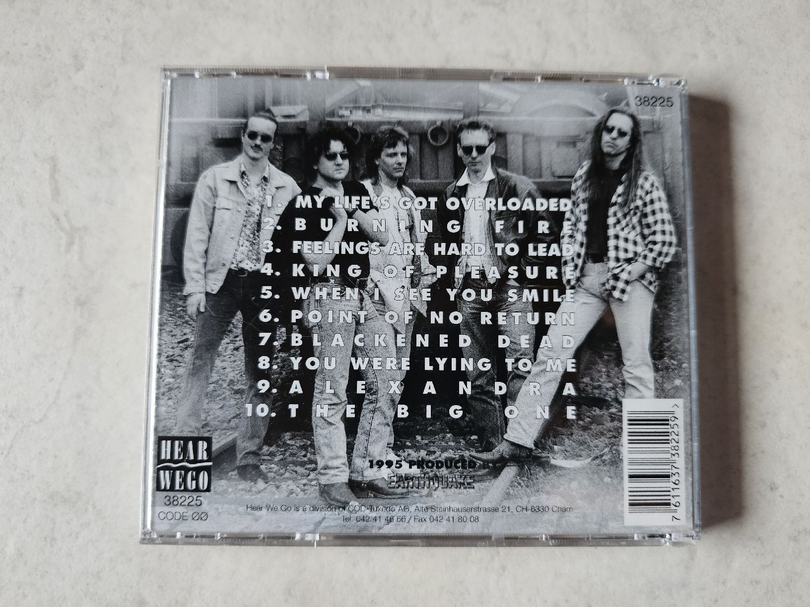CD: Earthquake  -  The Big One – Usato da Schneisingen venduto da backstore24 1