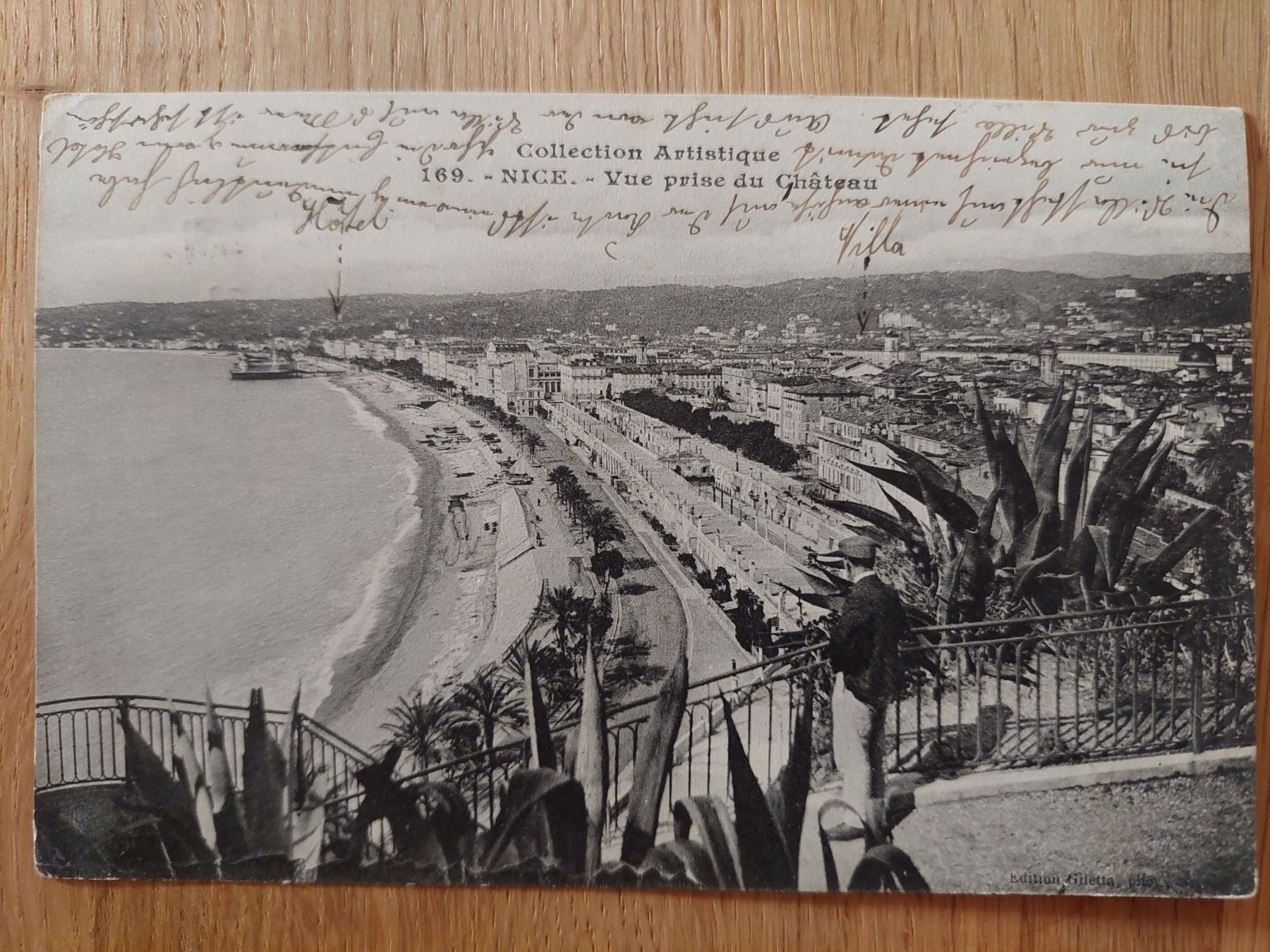 Cartoline postali: Ansichtskarte Nizza von 1908 – Usato da Elsau venduto da isidobrany09