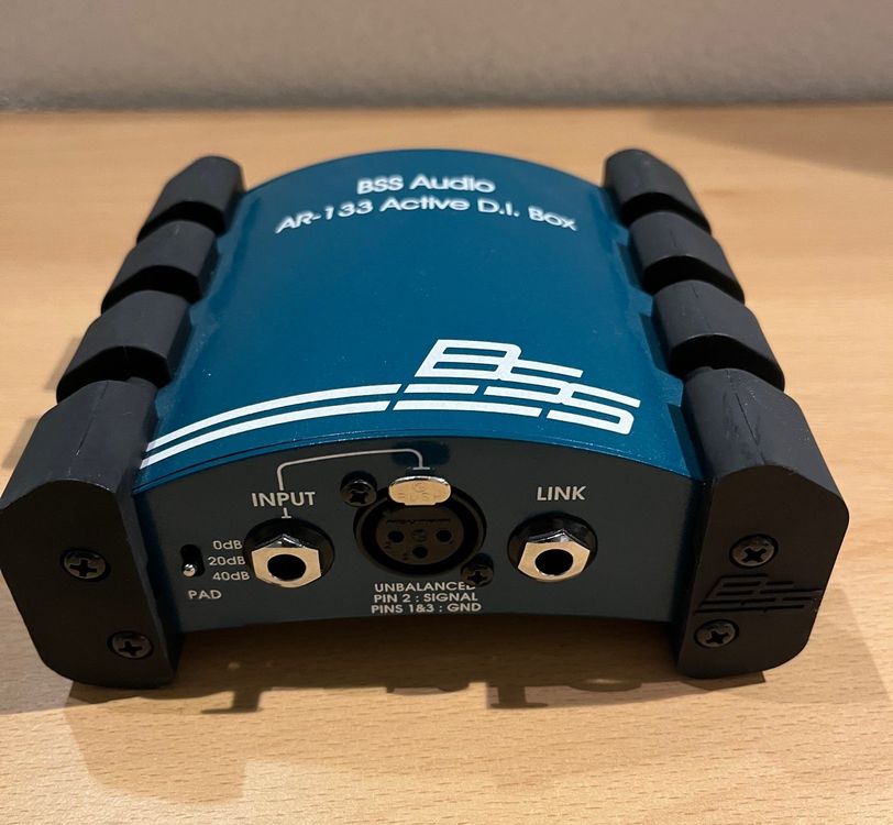 Caja De Dj BSS Audio AR-133 Active DI Box | Musician's Friend