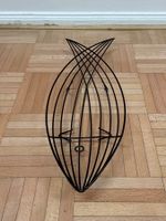 Mid century Design Draht Fisch Obstschale vintage Schale