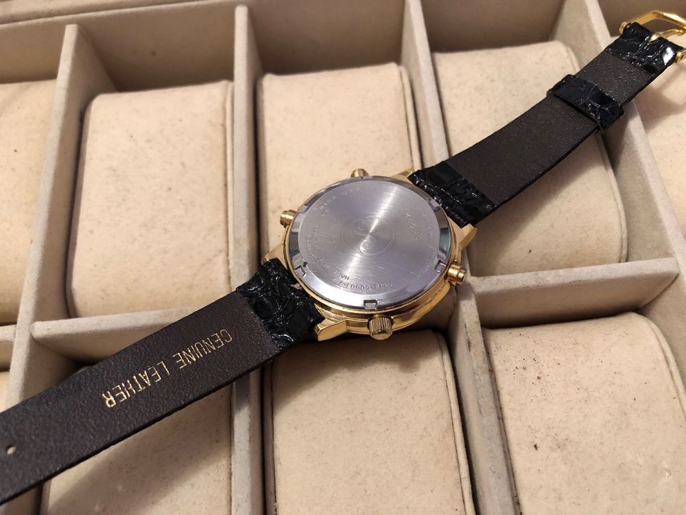 Montre vintage Seiko chronographe + phase de lune 39mm Kaufen auf Ricardo