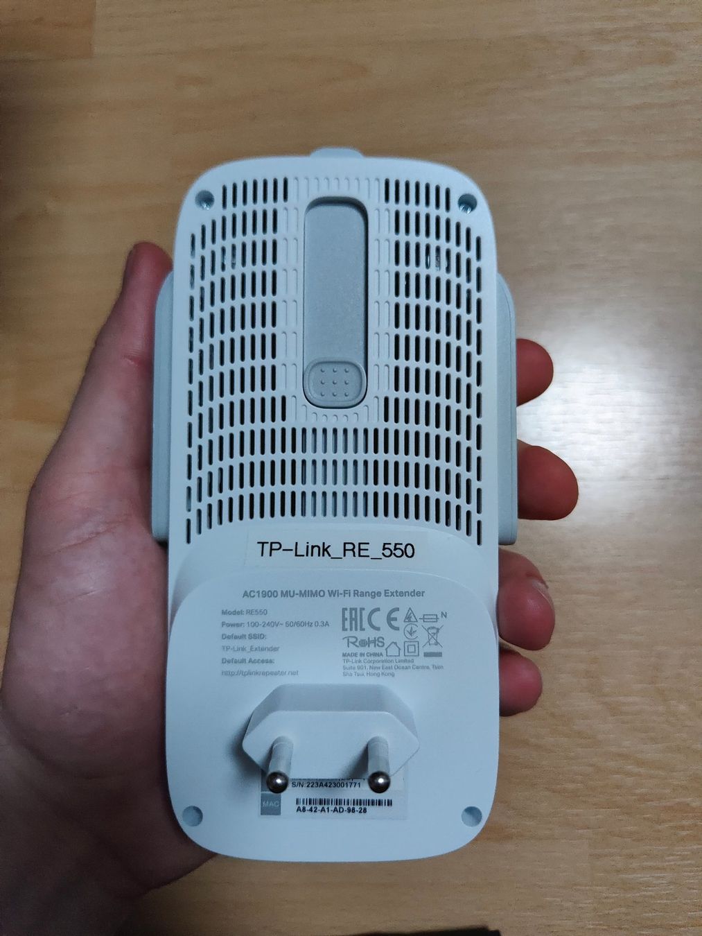 TP-Link Wlan: TP Link RE 550 – Gebraucht aus Eichberg von Kai.1291 1