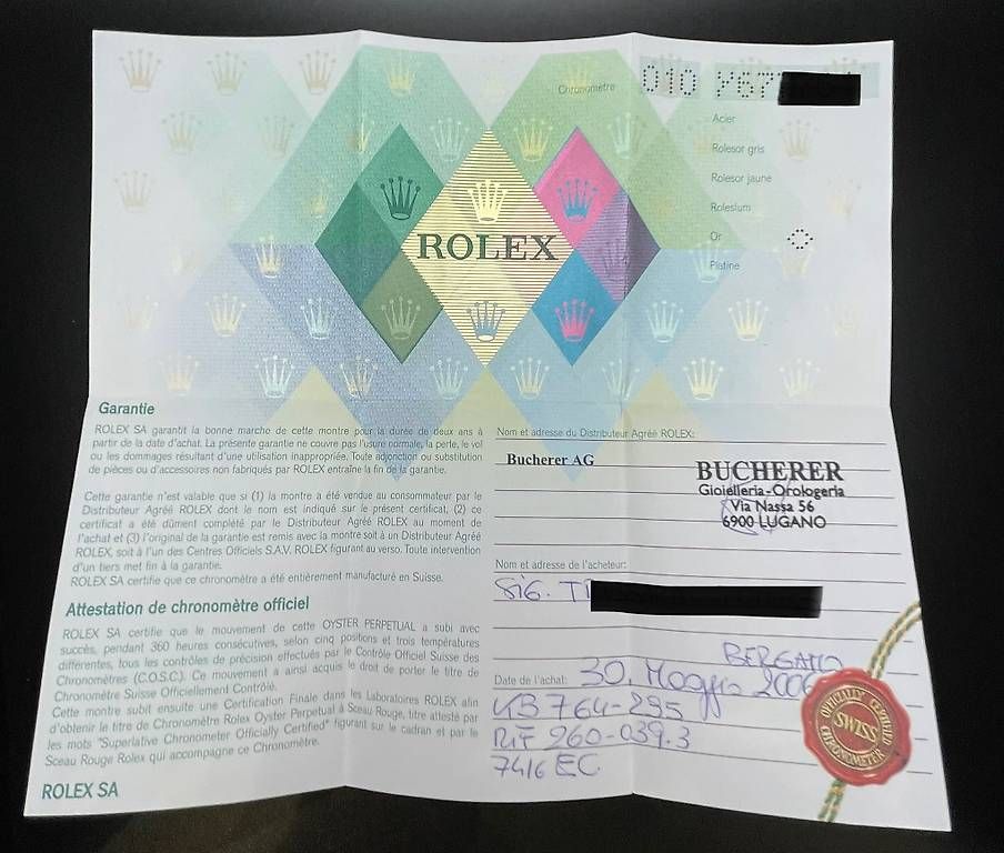 Rolex Orologi: Rolex Daytona Ref. 116519 Meteorite White Gold Full Set 2006 – Usato da Lugano venduto da luganotopwatches 9