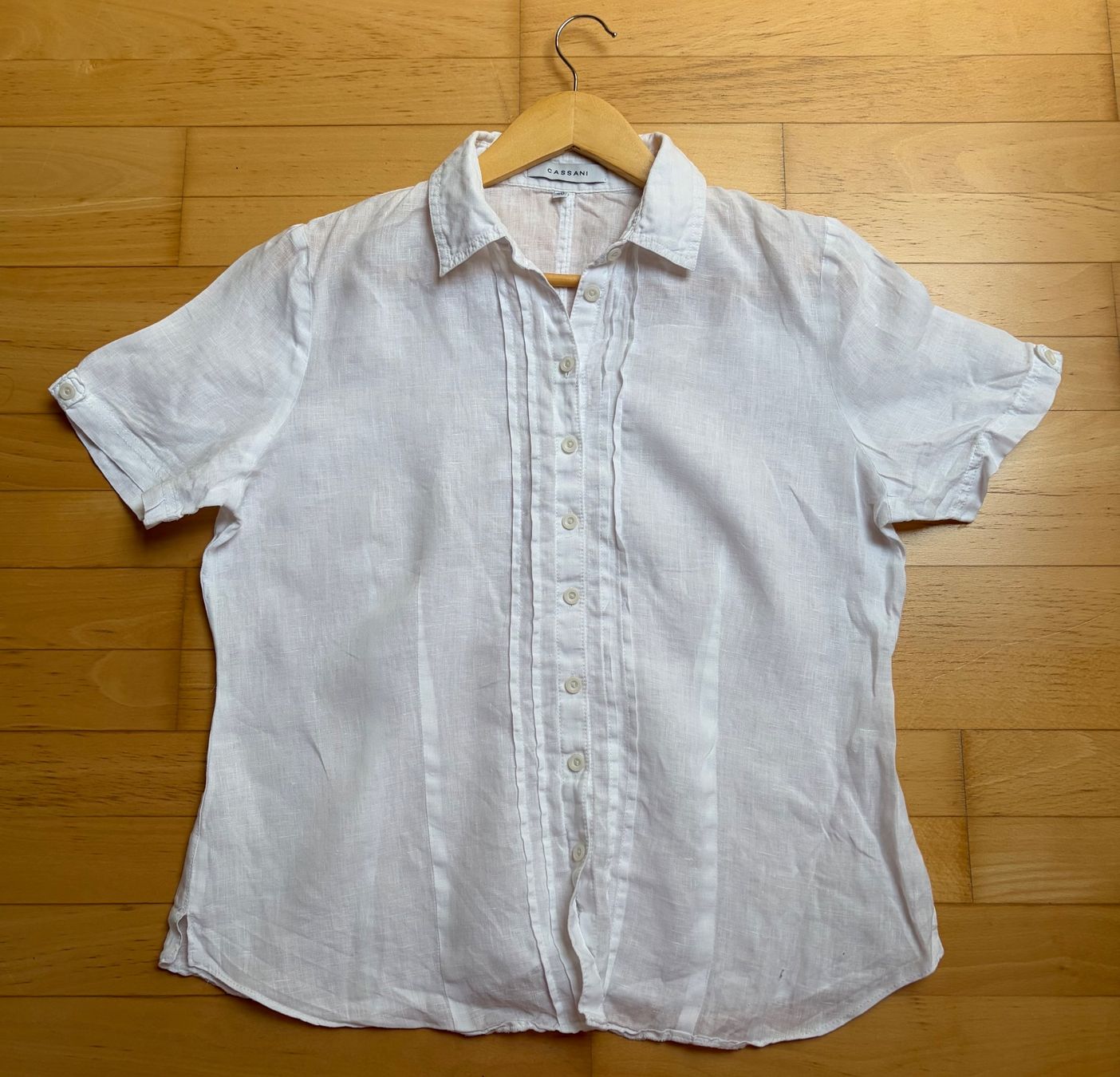 Blusen: Cassani Leinen Bluse Gr.40 – Gebraucht aus Unterägeri von Jutka_04 3