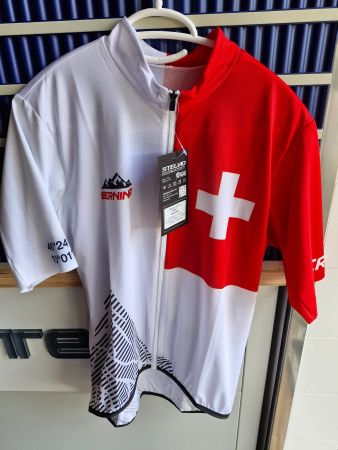 Neues Velotrikot "Bernina" für Herren, Grösse L