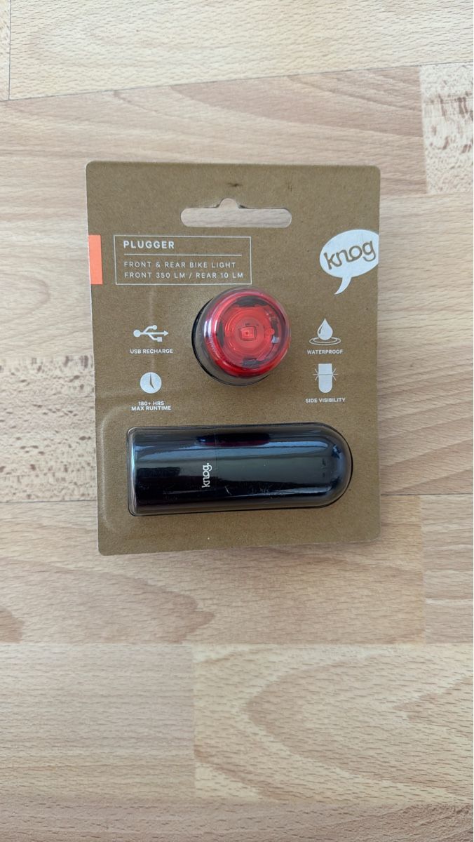 Swiss Pièces détachées: Luce bici Knog Plugger Front/Rear USB Recharge – Neuf avec emballage d'origine à Jona par api_vd98
