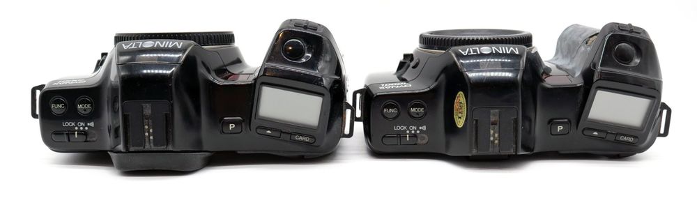 Minolta Fotocamera: Minolta Dynax 7000i doppelt Body SLR Kamera, ungetestet – Difettoso da Wäldi venduto da Diamola 4