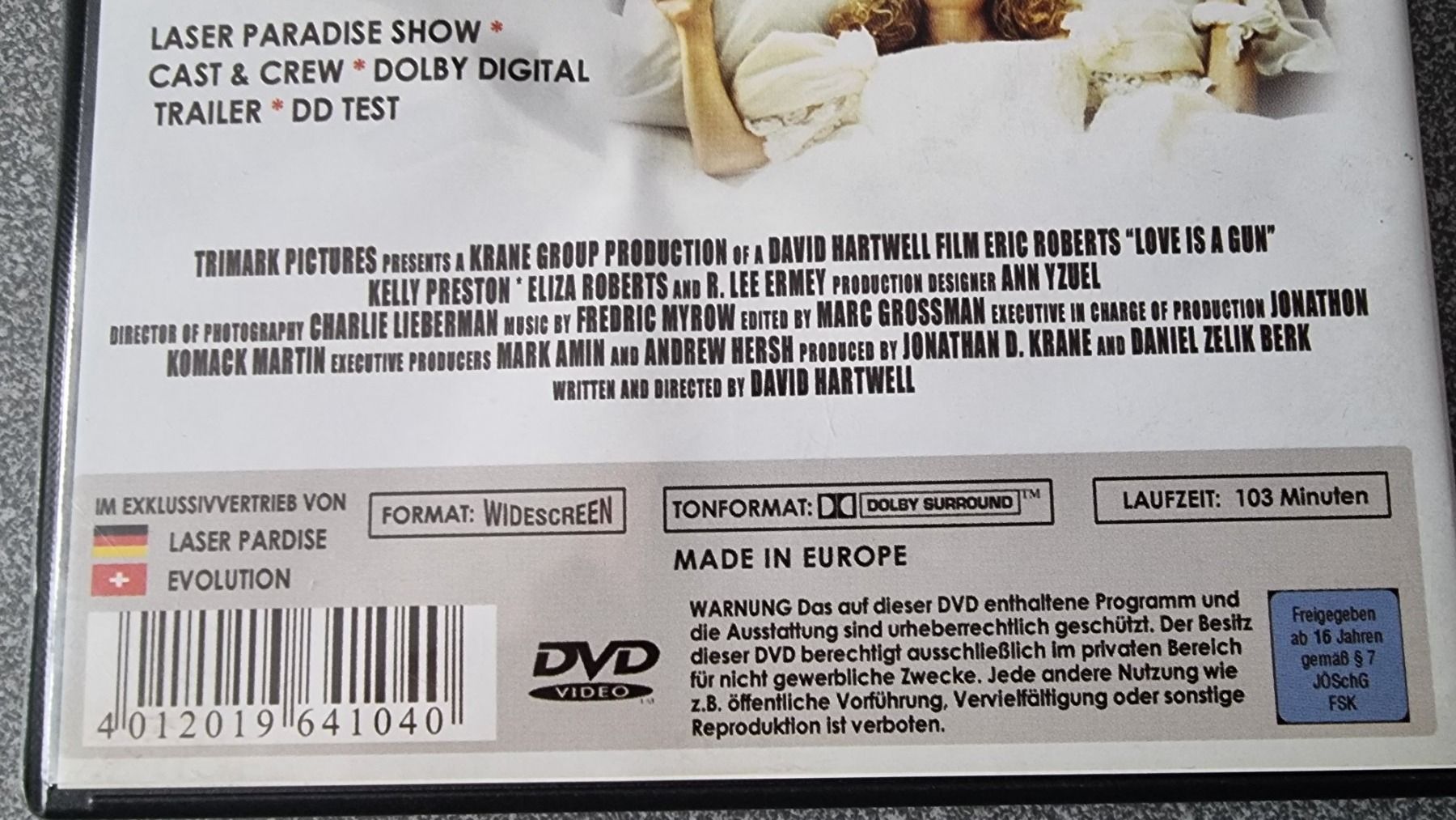 Tutti i DVDs: DVD Love is a Gun – Usato da Oetwil am See venduto da fineli2 1