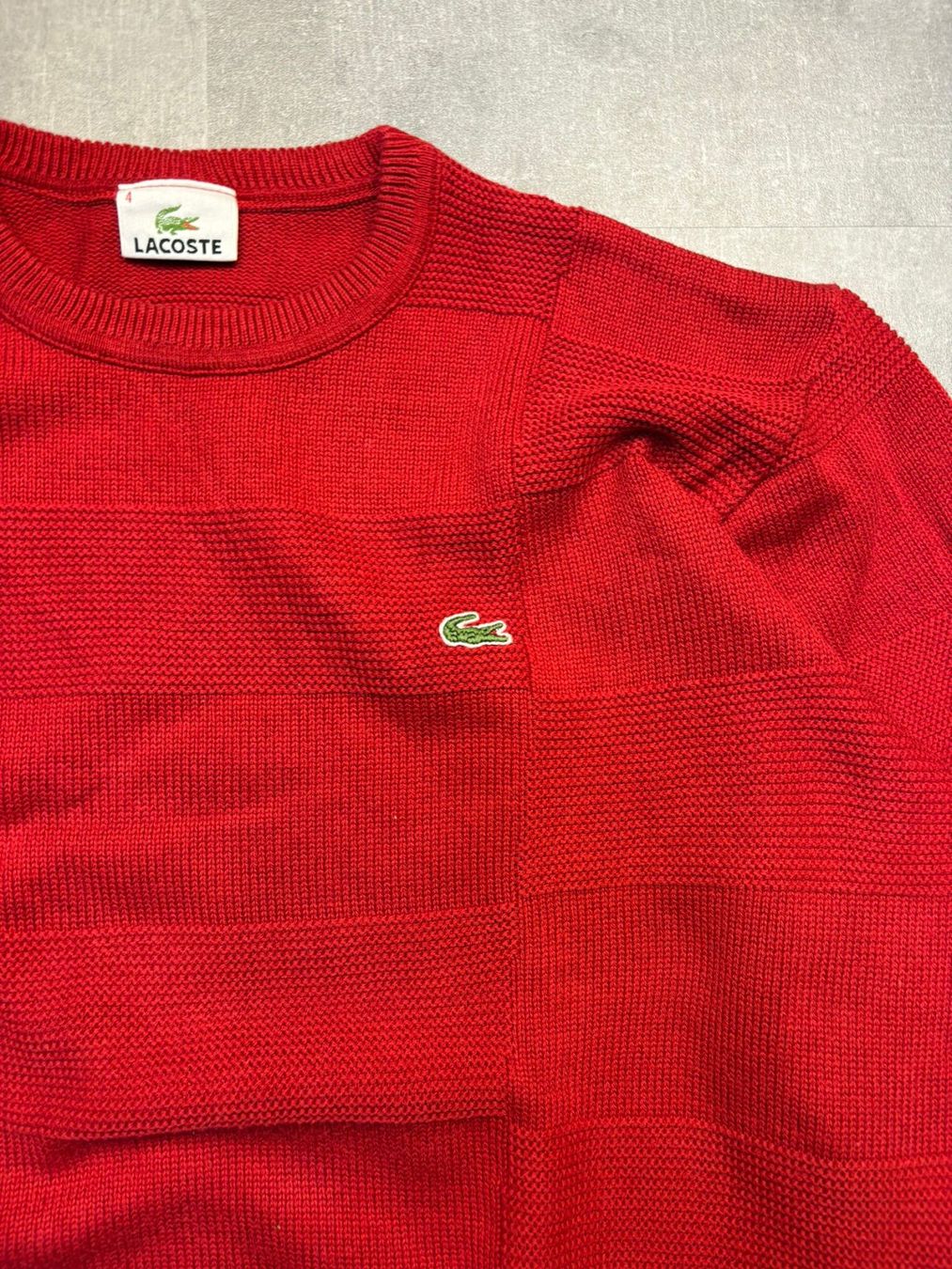 Lacoste Pullover & Sweatshirts: Lacoste Sweater Rot – Grösse S – Neu (gemäss Beschreibung) aus Werdenberg von hase.vintage 1