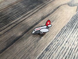 Swissair Flugzeug Pin Anstecker