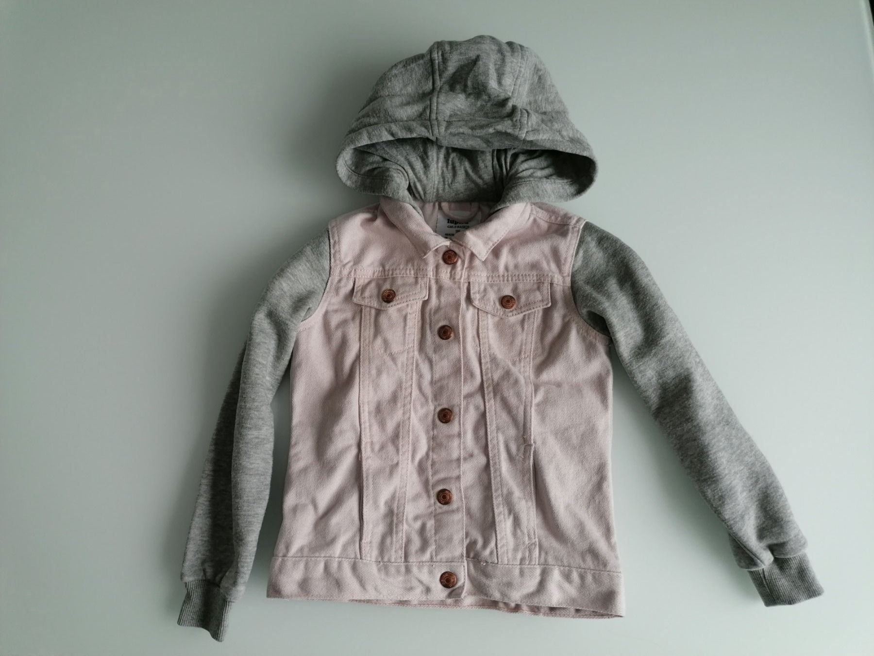Jacken & Mäntel: TOP-ZUST: Jeans-Jersey Jacke 116 – Gebraucht aus Uster von Smilla07