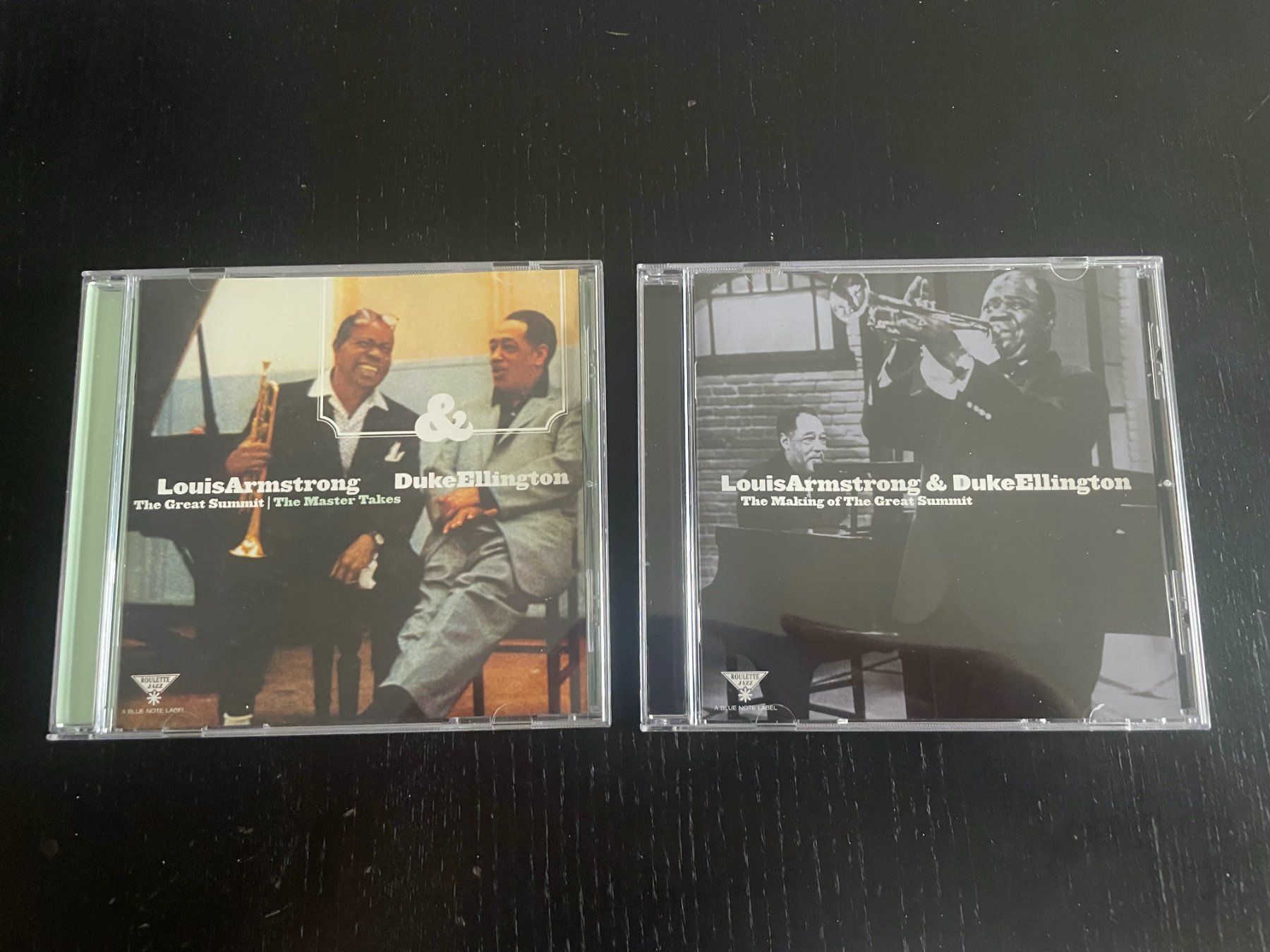 CD: 2 CD Louis Armstrong & Duke Ellington – Usato da Villeneuve VD venduto da vin_7zm6 2