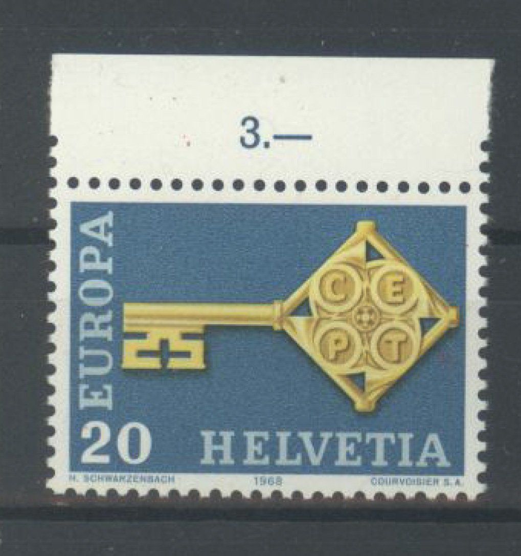 Alle Briefmarken: 1968, Europa ** – Neu (gemäss Beschreibung) aus Willisau von Vollstempel