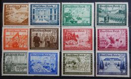 Deutsches Reich Kat. 702-714 * 1939