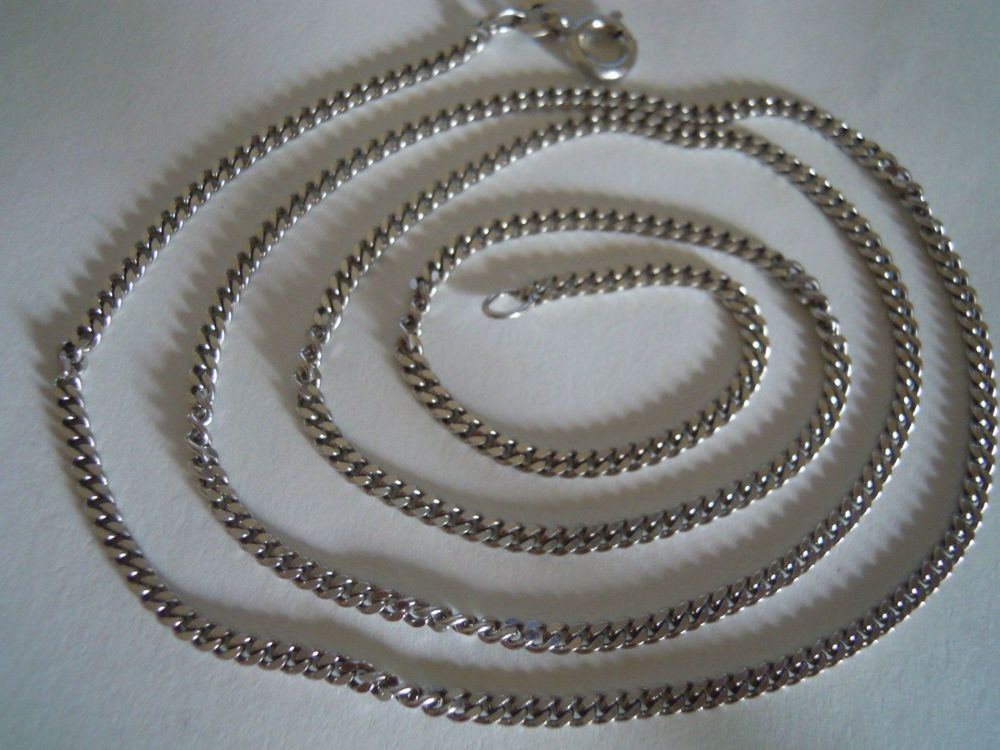 ᐅ NKlaus Silberkette 50cm 925 Sterling Silber Kette Figaro Massiv 5249 Panzerkette 6 10mm 3 1 Stueck Made In Germany S075x0an