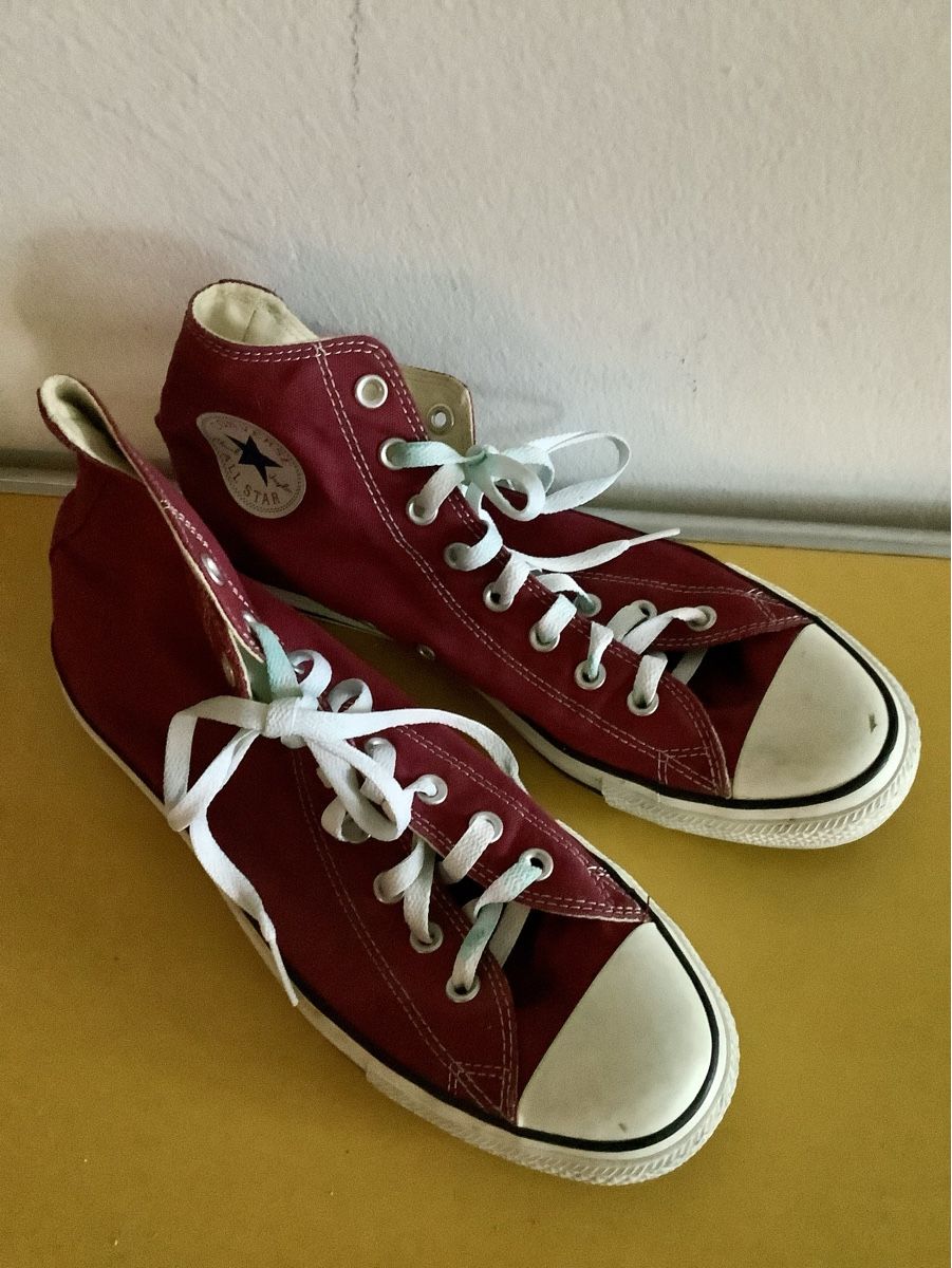 Converse Herrenschuhe: Converse Chuck Taylor, Canvas, Burgundy, EU 44 – Gebraucht aus Stäfa von loveforeverlove 2