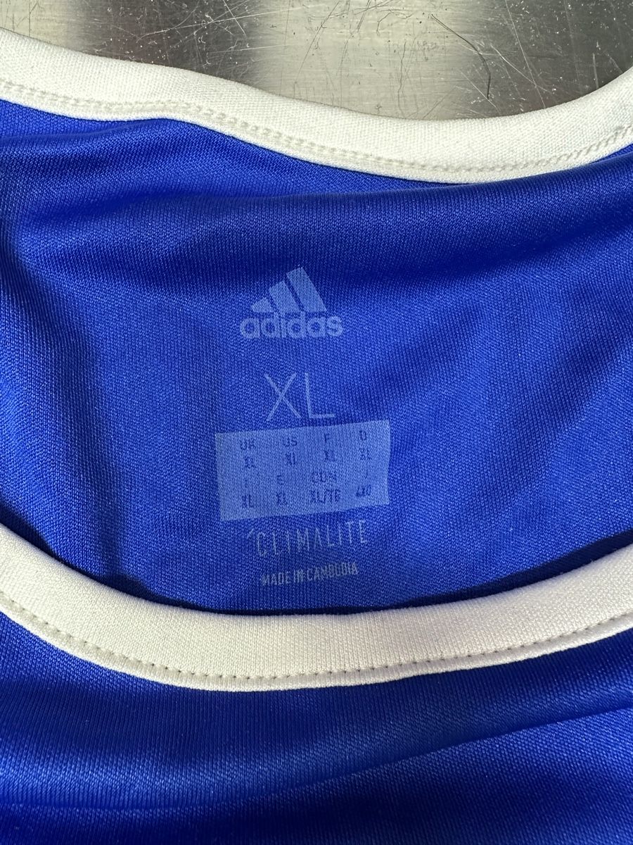 Adidas T-Shirts: Adidas Trikot blau  – Gebraucht aus Schwende von weesli 3