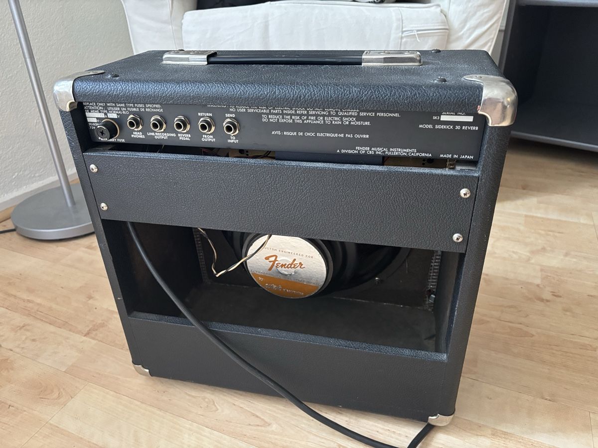 Amplificatori: Fender Sidekick 30 Reverb, Made in Japan – Usato da Le Landeron venduto da CharlieGilbert 2