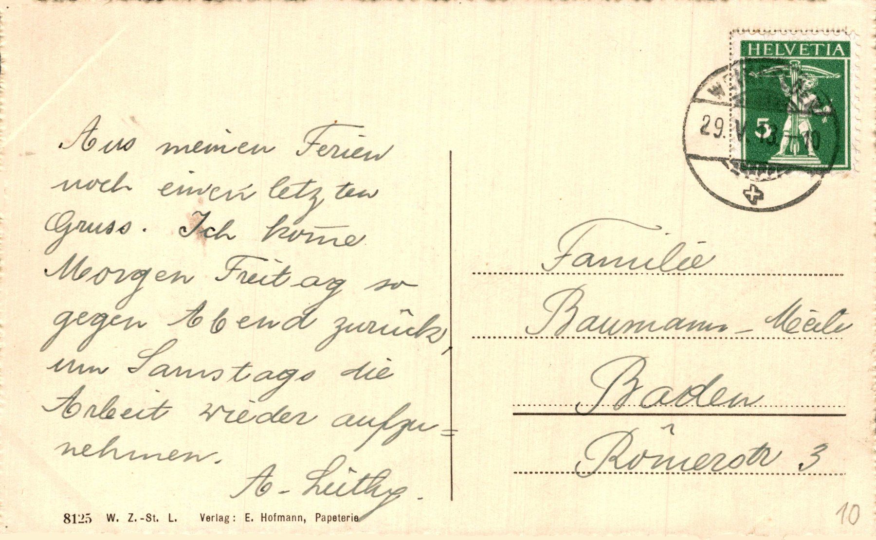 Cartes postales: Weinfelden mit Säntis – D'occasion à Bronschhofen par Astore 1