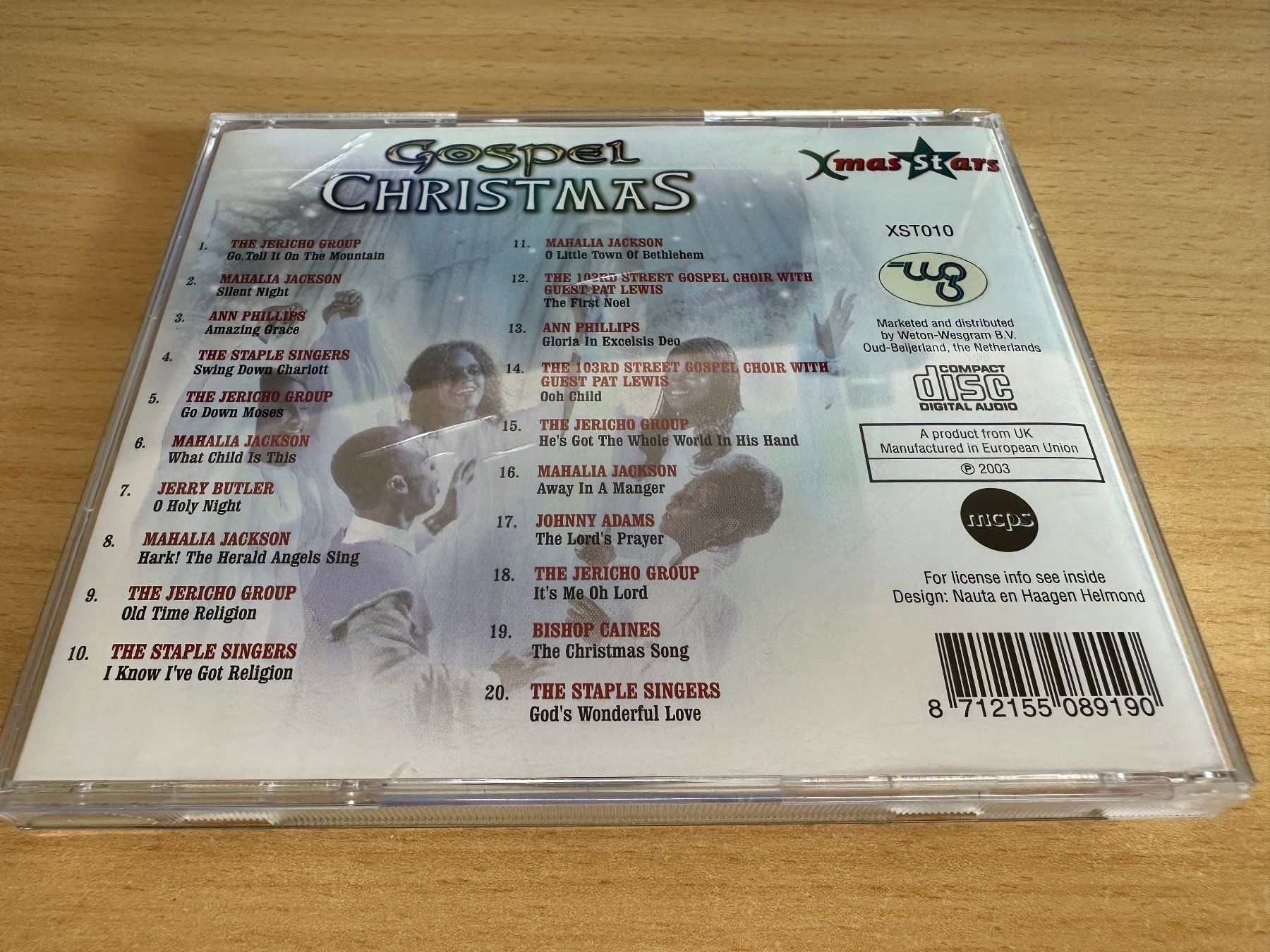 CD: Various – Gospel Christmas – Usato da Rikon im Tösstal venduto da Alpenmutz 1