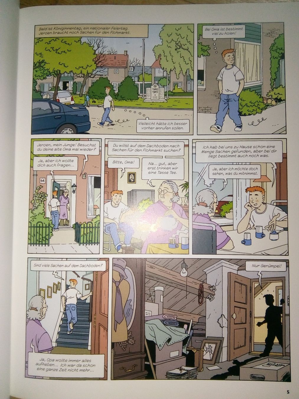 Fumetti: Die Entdeckung   (Eric Heuvel)    ©'2003 – Usato da St.Gallen venduto da elk2022 4