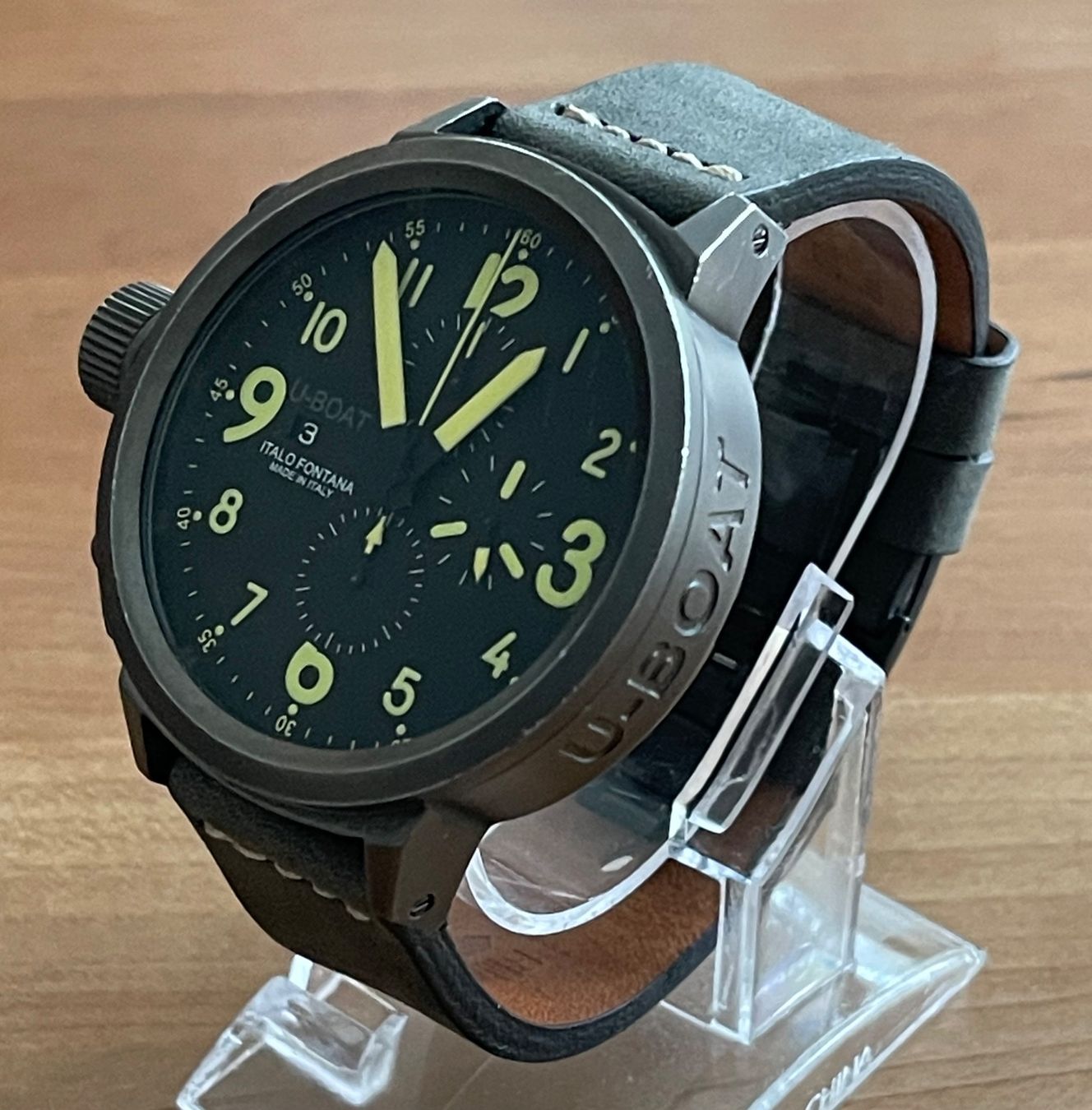 Orologi: U-BOAT Flightdeck U7750/50 Automatic Chronograph Ref. 5298 – Usato da Embrach venduto da Canderau 3
