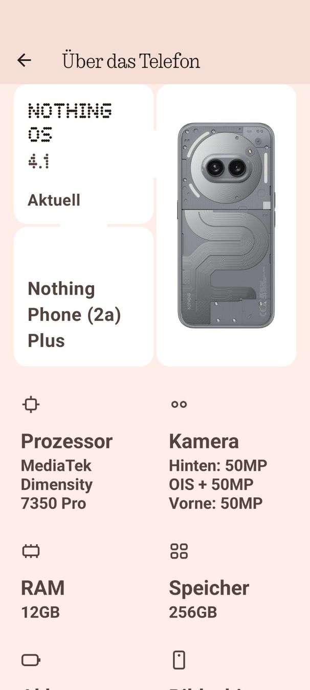 Nothing Telefoni cellulari / Smartphones: Nothing Phone 2a plus 256GB – Nuovo (secondo la descrizione) da Hitzkirch venduto da kiaopirus 5
